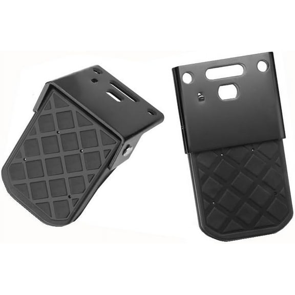 2 Pack Folding Truck Bed Step, Stuffygreenus Anti-Slip Truck Step, Boat Trailer Step, Bumper Steps for Pickup Truck, Tailgate Ladder for RV, Campers, Dump Trailer, Fatbed Trailers