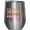 Silver, variant on Cats Are My Favorite People, Cat Lover Merch Gift, White 12oz Wine Tumbler