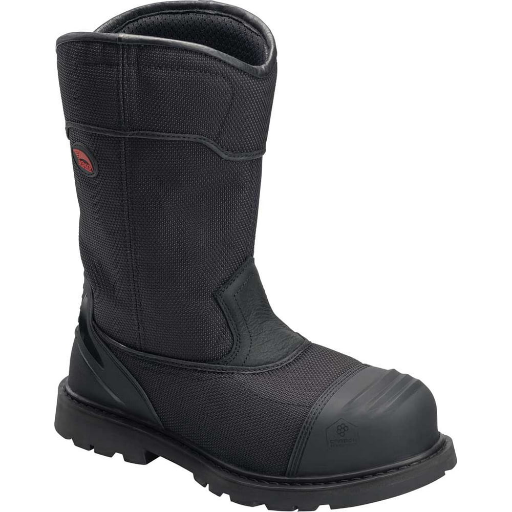 Men's Avenger A7800 Hammer AMAX Wellington Carbon Toe Work Boot Black