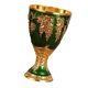 thumbnail image 1 of Copa medieval vintage - Escritorio - Decoración Regalos Boda Zinclegación Novela Fiesta verde dorado, 1 of 9