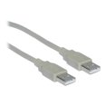 thumbnail image 1 of CableWholesale.com - USB cable - USB (M) to USB (M) - USB 2.0 - 10 ft - molded - beige, 1 of 1
