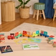 thumbnail image 5 of Battat Education – Wooden Letter Train Set – Alphabet Toy Train – Letter Train – ABC Train Toy – 3 Years + – 84 Pieces, 5 of 11