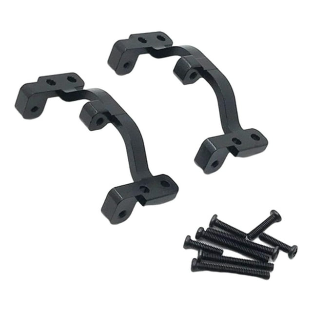 Mejora el soporte de base de para WPL 1/16 De color negro Zulema Base de barra de tirón