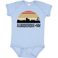 thumbnail image 3 of Inktastic Albuquerque New Mexico Skyline Boys or Girls Baby Bodysuit, 3 of 5