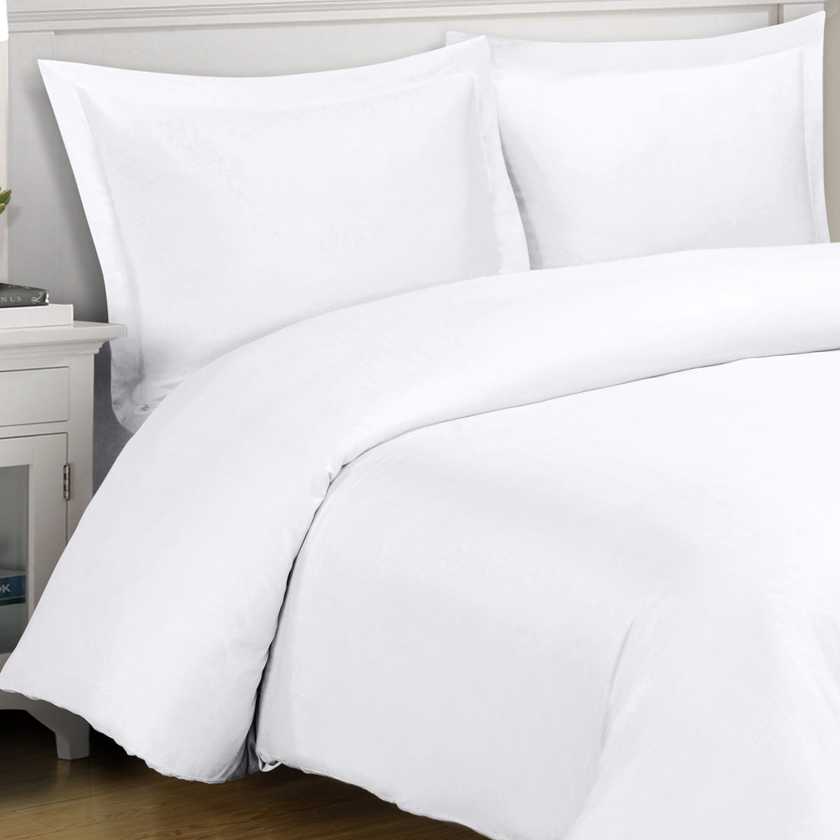 Silky Soft Bamboo Cotton Blend Hybrid 3, Extra Large California King Duvet Cover