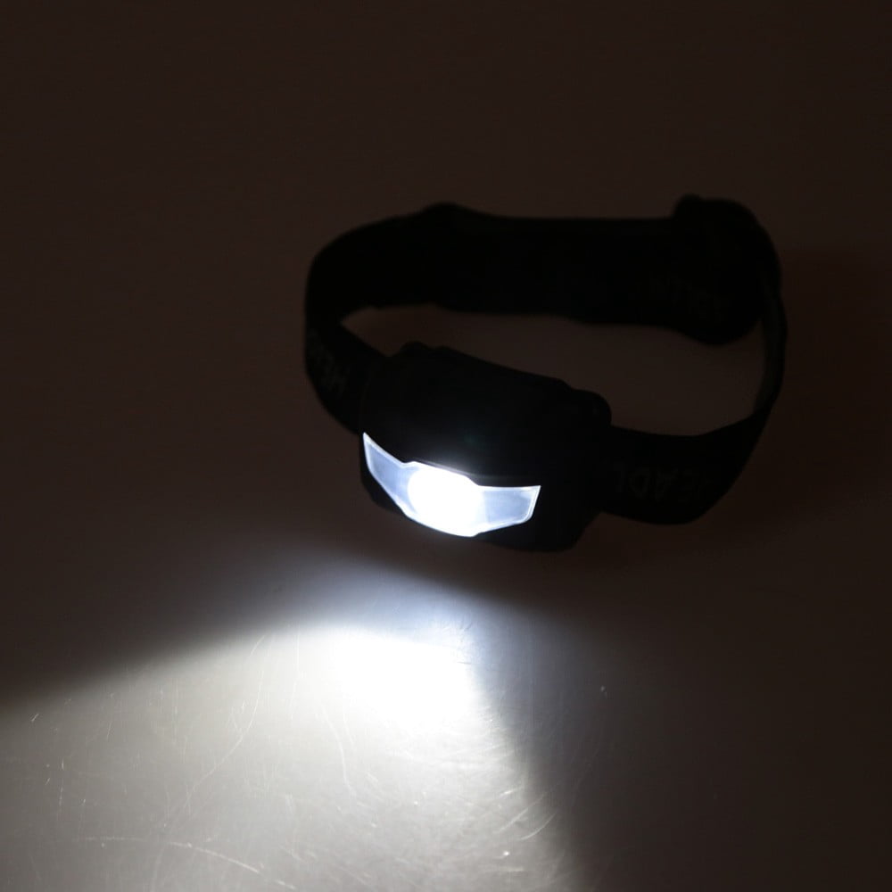 3W Lightweight Water Resistant LED Headlamp for Camping and Fishing