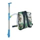thumbnail image 1 of Distribuidor de fertilizantes, mochila de fertilizante granular portátil, jardín que ahorra tiempo Acero inoxidable azul, 1 of 9