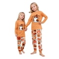 thumbnail image 2 of Cute Beanie Ghost Family Pajamas Matching Outfits, Halloween Pumpkin Graphic Sleepwear Loungewear Sets for Men Women Couples Teens, 2 of 5