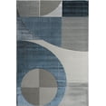 thumbnail image 2 of LaDole Rugs 3x10 ft Modern Premium Area Runner Rug | Geometric Long Carpet For Hallway, Kitchen, Entry Way, Indoor Floor Décor | Blue Grey, 2 of 5