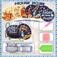 thumbnail image 3 of Juego de 8 posavasos navideños con diamantes de Perthlin, 9,5 cm, 3 of 6