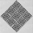 thumbnail image 1 of Ahgly Company Machine Washable Indoor Square Transitional Platinum Gray Area Rugs, 8' Square, 1 of 7