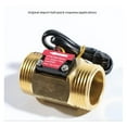 thumbnail image 3 of 1inch Water Brass Hall Effect Water Flow Sensor Flowmeter 2-50L/min ,Accurate Measurement, 3 of 3