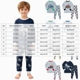 thumbnail image 4 of TOWED22 Toddler Pajamas Boys Girls Baby Pjs Sets Kids Long-Sleeve Snug fit Sleepwear 3 6 9 12 18 24 Months 2 3 4 5 6 7 8 9 Years(Yellow,5-6 Y), 4 of 9