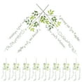 thumbnail image 6 of PAMINGONO 24Pcs Faux Wisteria for Garden and Festival Decor in White, 6 of 8