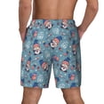 thumbnail image 4 of Daiia Independence With Gnome Mens Swim Trunks Swim Shorts Quick Dry Swim Shorts with Mesh Lining Pockets-3X-Large, 4 of 9