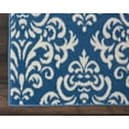 thumbnail image 4 of Nourison Grafix Damask Blue 2'3" x 7'6" Area Rug, (2x8), 4 of 5