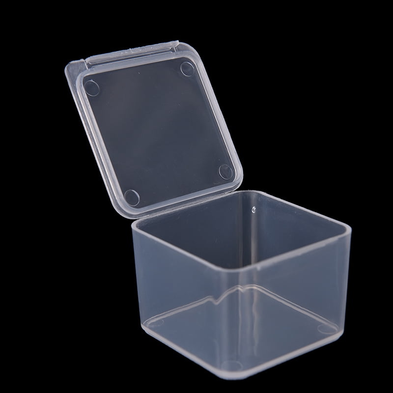 Kleine Reise Clear CG Transparente Aufbewahrungsbox Case PU Superhard Plastic WH 