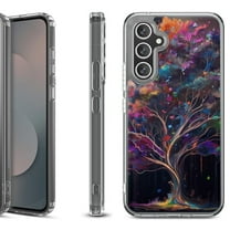 Shockproof Protective Phone Case Cover for Samsung Galaxy S25 FE, by OneToughShield - Tree of Life