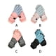 thumbnail image 2 of Qarigey 1 par de guantes para esquiar en la nieve para mujer, guantes impermeables a prueba de viento, mitones para motocicleta, ciclismo, guantes y mitones Azul negro, 2 of 6