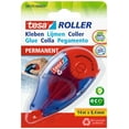thumbnail image 1 of tesa 100% Recycled Refillable Eco Clear Glue Roller, For Paper Card and Photos, 0.33" x 15.3 yd, 1 of 8