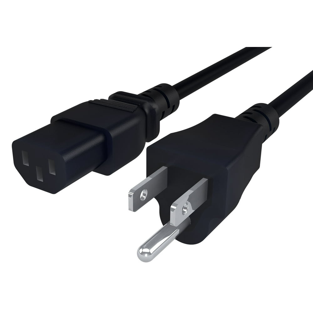 GearIt 16 AWG Heavy Duty Universal Computer Monitor PC Power Cord 3