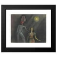 thumbnail image 2 of Karl Wiener 24x20 Black Modern Framed Museum Art Print Titled - Untitled; Out of; ‘The 150 Leaves’ III (1940), 2 of 5