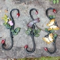 thumbnail image 7 of SPRING PARK Hand Forged Wrought Iron S Shaped Hanging Hooks for Rack, 7 of 7