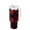 Red Roses and Hearts Pattern, variant on 40 oz Tumbler With Handle Stainless Steel Insulated Tumbler With Lid for Car Cup Holder Horseshoe Pattern with Red Roses