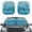 Beach Seashell and Sea Turtle, variant on Yspwyqan Car Windshield Sun Shade for Car Front Window and Interior Sun Protection Purple Butterfly Floral Foldable Front Window Shades Reflect UV Rays and Heat Keep Vehicle Cool