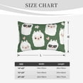thumbnail image 6 of Junzan Alpaca Faces Pillow Cases Standard Size, With Envelope Closure Bed Pillow Cases,20"X30" Inches, 6 of 9