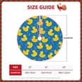 thumbnail image 2 of Sikiie Rubber Duck Nativity Christmas Tree Skirt, Jesus Christian Winter Holiday Tree Mat Decoration(30-48IN)36", 2 of 6