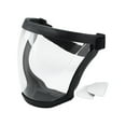 thumbnail image 1 of S SERENABLE Visage Intégral Antibuée pour Moudre, Construire, Couper Noir et Transparent, 1 of 9
