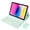 Mint, variant on Bluetooth Keyboard Case for iPad 11th Gen 11" 2025 A16, Detachable with Pencil Slot Stand,mint