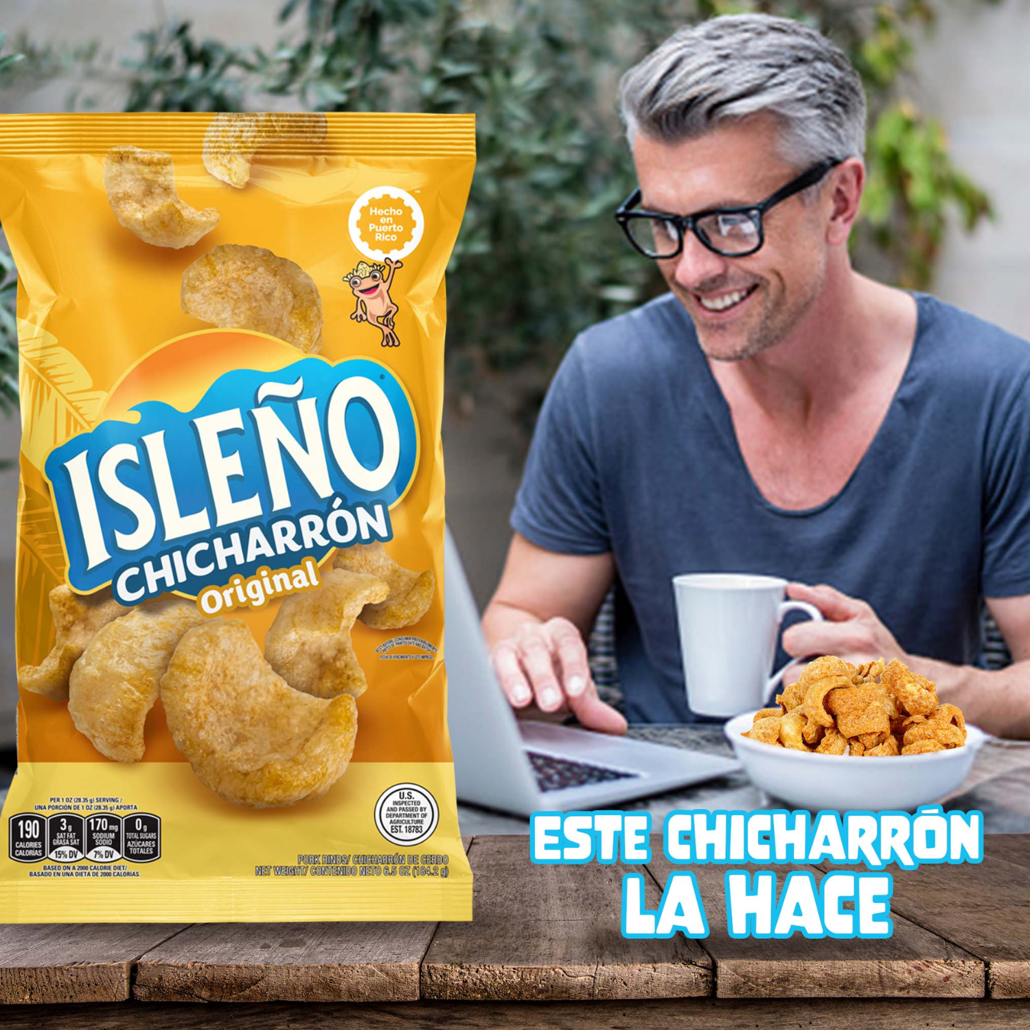 Isleño Isleno Chicharron Regular 1.6oz