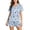 R320-Light Blue, variant on RMGVDSD Pajama Sets for Women 2 Piece Halloween Pumpkin Ghost Print Pajamas Short Sleeve Top and Shorts Sleepwear Nightwear Holiday Party Outfit