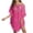 Hot Pink# beach cover ups for women, variant on Oksale Womens Summer Swimsuit Cover Up Trendy Hollow Out Cotton Poncho 2026 Loose Short Sleeve Beach Coverups with Tassel Hot Pink Free Size