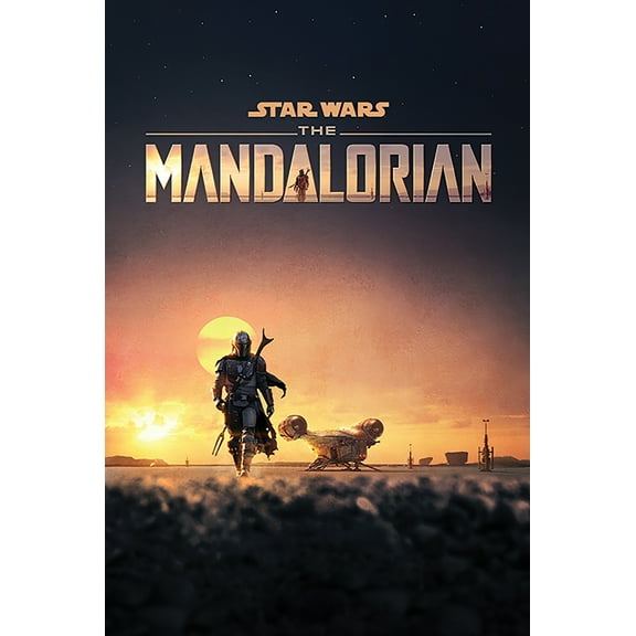 Star Wars - The Mandalorian - TV Show Poster (Season 1 - Key Art)