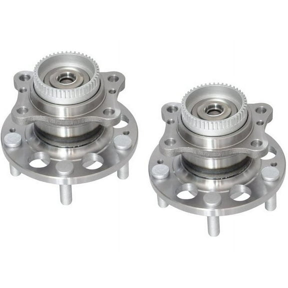 Rear Wheel Hub Assembly Set - Compatible with 2014 - 2018 Kia Forte 2015 2016 2017