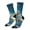 2 Black-2, variant on Cute Angel Winged Rabbit Print Adult Socks for Men & Women,Calf Socks, Ankle Socks,Boots Socks,Breathable Casual Sock,Unisex Crew Socks