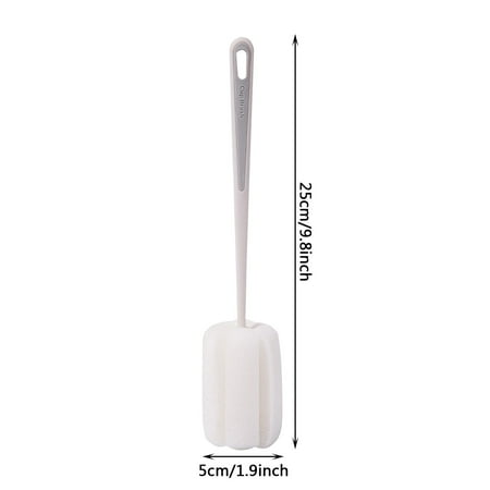 

Fabric Washer Vacuum 1PC Sponge Long Handle Cleaning Brush Household Kitchen Cleaning Brush Cup Brush Scrub Daisy Sponges
