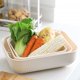 thumbnail image 2 of Injueey Escurridor de verduras de 3 uds PP, escurridor de almacenamiento de frutas de cocina, cesta de almacenamiento colgante multifuncional Organizadores de utensilios de cocina albaricoque Injueey HA8103-02B, 2 of 6
