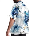thumbnail image 3 of Ice Hockey Men's Short Sleeve Poplin Shirts with Spread Collar Tops, Casual Printed Button Down Short Summer Beach Shirts for Men and Women, 3 of 6