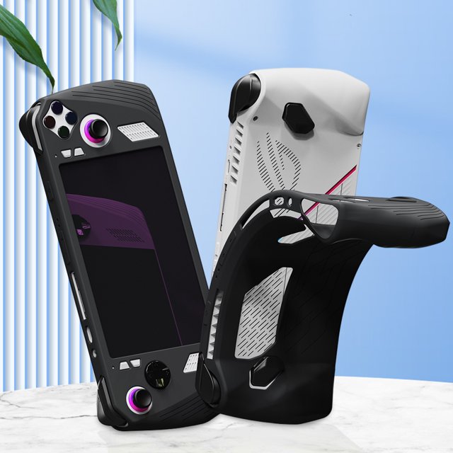 Funda de silicona para consola, funda para consola de juegos resistente al desgaste para ASUS Rog Ally 7 2023