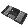 thumbnail image 4 of Bolsa De Cosméticos, Bolsa De Maquillaje Duradera Impermeable Negra, Gran Capacidad De Almacenamiento Para Uso Diario ANGGREK Otros, 4 of 8