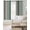 Green, variant on Light Blue Striped Blackout Curtains 90 Inch Length 2 Panels Set for Living Room Bedroom, Farmhouse Thin Line Modern Abstract Art Privacy Window Treatment Thermal Insulated Black Out Drapes 52"x90"