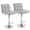 Gray, variant on edx Bar Stools Set of 2 with PU Leather, Swivel High Back Bar Stools for Kitchen Island, Bar Stools, Black