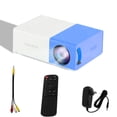 thumbnail image 1 of Proyector de vídeo JIN HONG JIE Mini para cine en casa para niños, color azul, 1 of 8