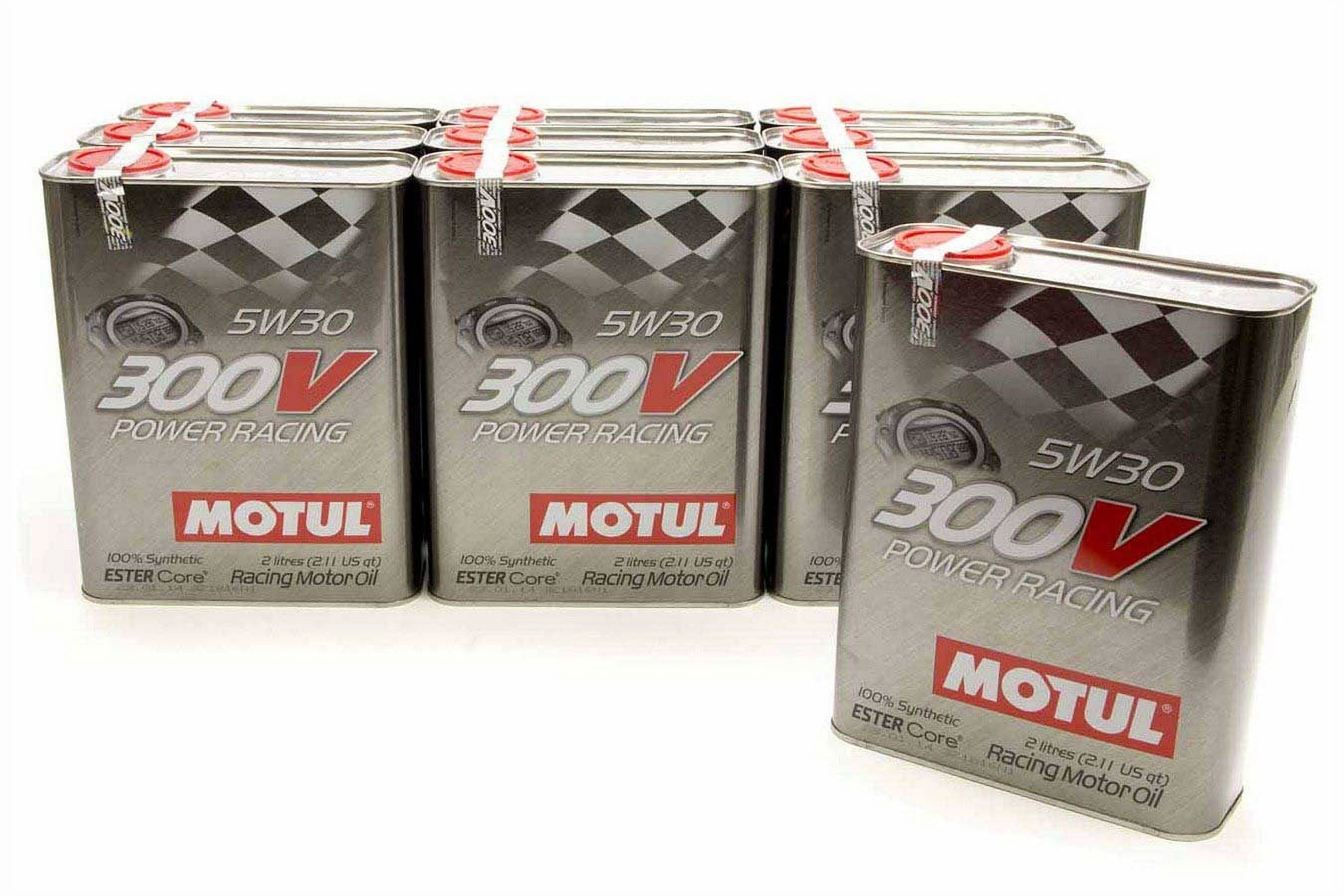 Motul 300V 5W30 Synthetic Ester Motorcycle Oil - Sportbike Track Gear