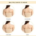 thumbnail image 5 of SHAPERX Women‘s Strapless Shapewear Slips for Under Dresses Tummy Control Slimming Seamless Body Shaper Slips, 5 of 9
