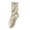 06_Beige, variant on QUOTAY Japanese Style Double Knit Crew Socks for Women Soft Casual Mid Calf Socks for Women Breathable Everyday Wear Stackable Socks 01_Army Green，One Size